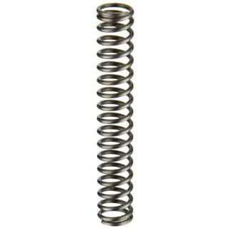 Music Wire Compression Spring, Steel, Inch, 0.24" OD, 0.032" Wire Size, 0.435" Compressed Length, 0.75" Free Length, 6.89 lbs Load Capacity, 21.9 lbs/in Spring Rate (Pack of 10)