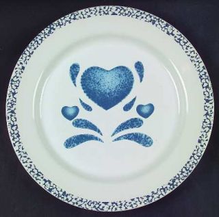 Corning Blue Hearts Dinner Plate, Fine China Dinnerware   Corelle, Blue Hearts,