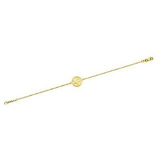 14kt Yellow Gold Tree of Life Bracelet adjustable Jewelry