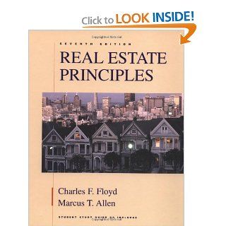Real Estate Principles (9780793141838) Charles F. Floyd, Marcus T. Allen Books