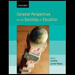 Canadian Perspectives on the Sociology of Education