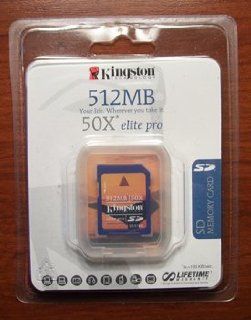 Kingston 512MB SD CARD 50x Elite pro Computers & Accessories
