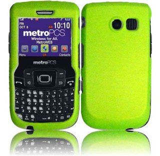 Neon Green Hard Case Cover for Samsung Freeform 2 R360 Cell Phones & Accessories