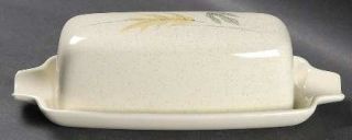 Franciscan Autumn 1/4 Lb Covered Butter, Fine China Dinnerware   Fall Colored Le