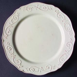 Artimino Baroque Beige Dinner Plate, Fine China Dinnerware   Rustic Beige,Emboss