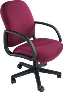 La Z Boy Contract Furniture 92255 GRD2 Zip Ship Durable 300 lb. Capacity Mid Back Swivel Chair with Swivel Tilt  Grade 2 Fabric
