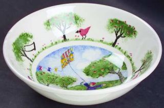 Nikko Remember When Soup/Cereal Bowl, Fine China Dinnerware   Various Scenes,Clo