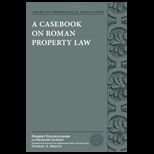Casebook On Roman Property Law