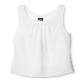 Mossimo Womens Crop Top   Gallery White XXL