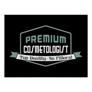 Vintage Premium Cosmetologist Print