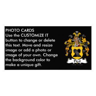 Pfeil Family Crest Photo Greeting Card