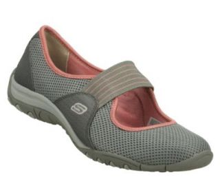 Skechers Inspired Hautespot Womens Mary Jane Shoes Gray 8 Fashion Sneakers Shoes