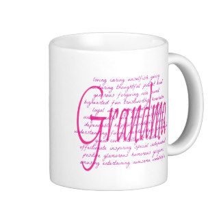 Words For Grandma Coffee Mugs
