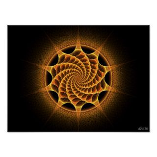 Sunshine Weave Poster