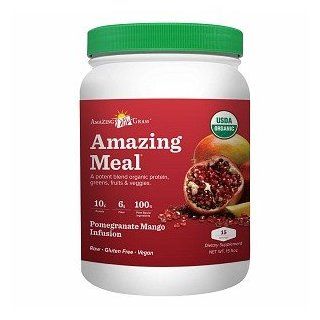 Amazing Grass Amazing Meal, Pomegranate Mango Infusion 15.5 oz (439 g) Health & Personal Care