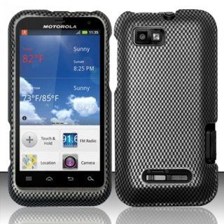 [Extra Terrestrial]For Motorola Defy XT XT556 / XT557 (StraightTalk/US Cellular) Rubberized Design Cover   Carbon Fiber Cell Phones & Accessories