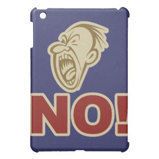 Screaming No iPad case