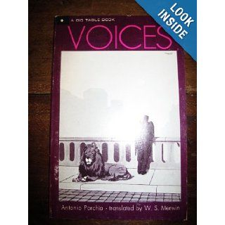 Voices Antonio Porchia 9780695891312 Books