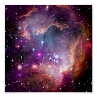 NGC 602 Star Formation Poster