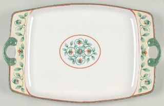 Pfaltzgraff French Quarter (Stoneware) 14 Rectangular Serving Platter, Fine Chi