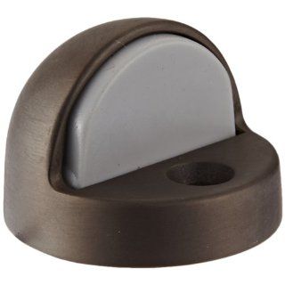Rockwood 442.10B Bronze Floor Mount High Dome Stop, #12 X 1 1/2" FH WS Fastener with Plastic Anchor, 1 7/8" Base Diameter x 1/2" Base Length, Satin Oxidized Oil Rubbed Finish Industrial Hardware