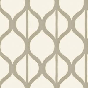 The Wallpaper Company 56 sq. ft. Pearl Modern Geometric Design Wallpaper WC1281850