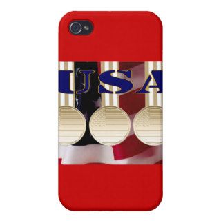 USA Gold Medals iPhone 4/4S Cover