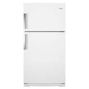 Whirlpool Gold 21.1 cu. ft. Top Freezer Refrigerator in White WRT771RWYW
