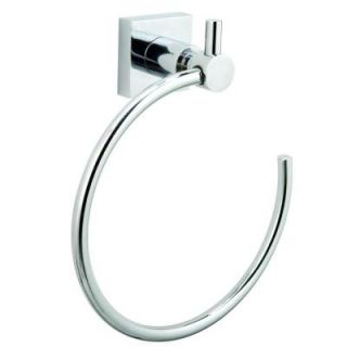 No Drilling Required Hukk Towel Ring in Chrome HU207 CHR