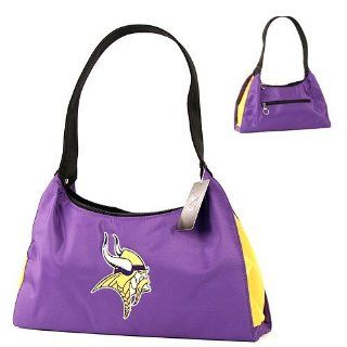 NFL Minnesota Vikings Purple Purse Handbag Hobo Bag  Sports Fan Bags  Sports & Outdoors