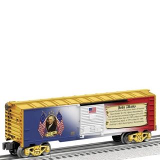 Lionel Trains Made in the USA Presidential Series Boxcar   John Adams