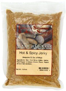 Hot and Spicy Jerky Seasoning and Spices with Cure Seasons 20 Pounds #405  Jerky And Dried Meats  Grocery & Gourmet Food