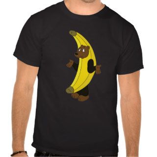 Bear in Banana Suit T shirts