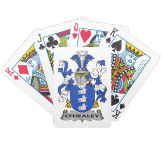 O'Healey Family Crest Bicycle Card Deck