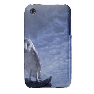 Barn Owl Branch at Dusk Case Mate iPhone 3 Cases