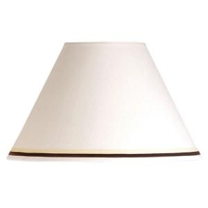 Laura Ashley Wilby 17 in. White Empire Shade SLE34117