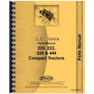 Case 444 Compact Tractor Parts Manual (Lawn and Garden) Jensales Ag Products Books