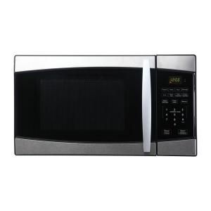 Haier 0.7 cu. ft. 800 Watt Counter Compact Top Microwave Oven, 10 Power Levels, 6 One Touch Cooking Programs DISCONTINUED HMC735SESS