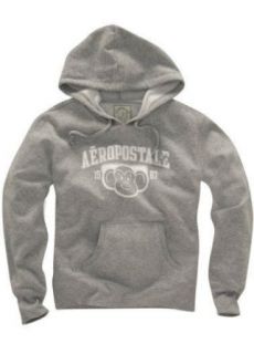 Womens Aeropostale Hoodie Logo Sweatshirt Gray (XS) Apparel Accessories Clothing