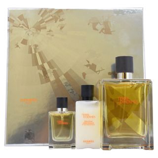 Hermes 'Terre d'Hermes' Men's 3 piece Fragrance Gift Set Hermes Gift Sets
