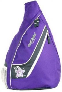 Purple Trail Maker Outdoor Biking Messenger Cross Body Backpack Clothing
