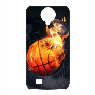 NBA Miami Heat Logo Samsung I9500 3D case Snap On Cover Faceplate Protector Cell Phones & Accessories