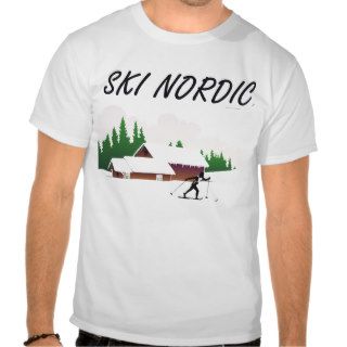 TOP Ski Nordic Tee Shirts