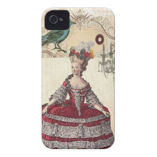 Vintage Bird Chandelier Boutique Marie Antoinette iPhone 4 Case Mate Case