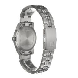 Tissot Women's T34718732 T Classic PR50 Titanium Digital Silver Dial Watch Tissot Women's Tissot Watches