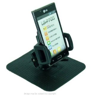 Car Dashboard Multi surface Flexi Mat Mount for LG Optimus L7 P705 Cell Phones & Accessories