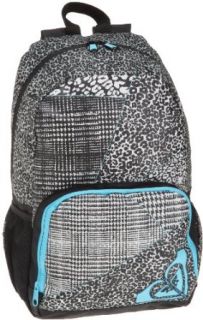 Roxy Juniors Clearsight Backpack, Black/White, One Size Clothing