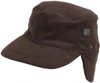 Isotoner Men's Isotoner Stretch Fleece Radar Hat,Black,One Size Clothing