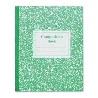 Roaring Spring, Grade 1 Ruled Composition Book, 9 3/4'' x 7 3/4'', GREEN Flexible Marble Cover. 50 sheets   100 pages. Model # 77920. Sold per Book  Composition Notebooks 