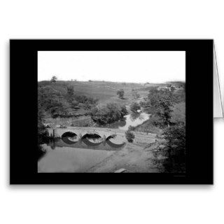 Burnside Bridge near Antietam 1862 Card